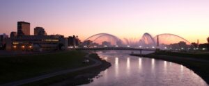 downtown dayton riverscape