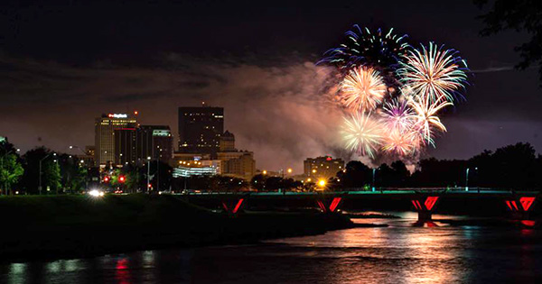 Lights in Flight festival in dayton