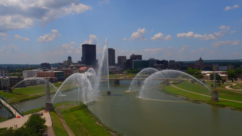 riverscape metro parkin downtown dayton ohio