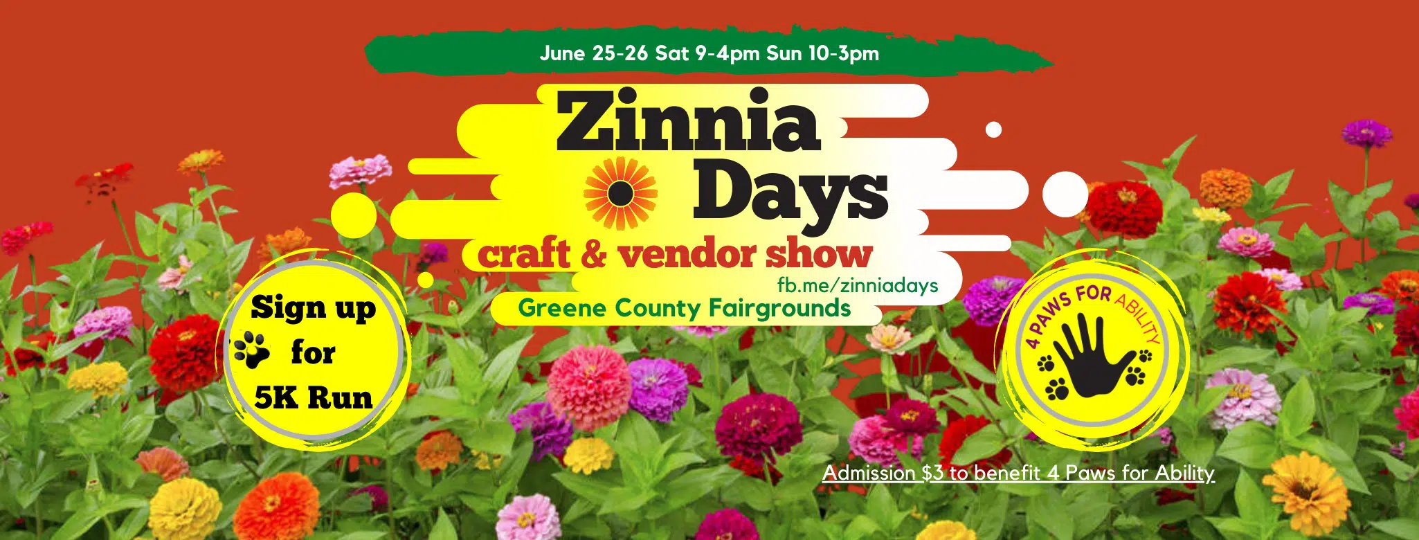 Zinnia Days Craft Show