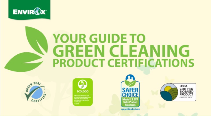 safety certification logos for cleaning products