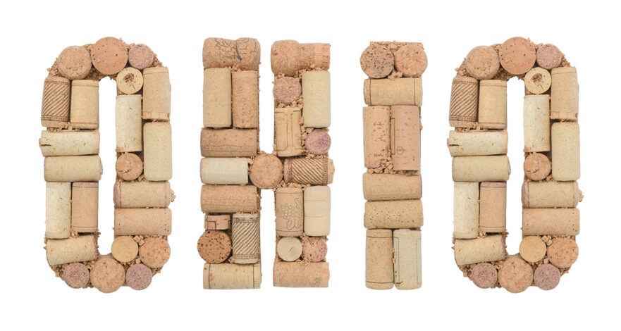 ohio spelled in wine corks