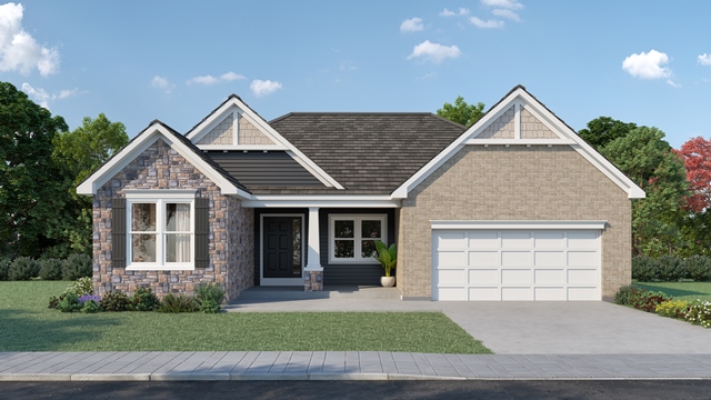 Oberer Homes’ Bellamy floor plan.