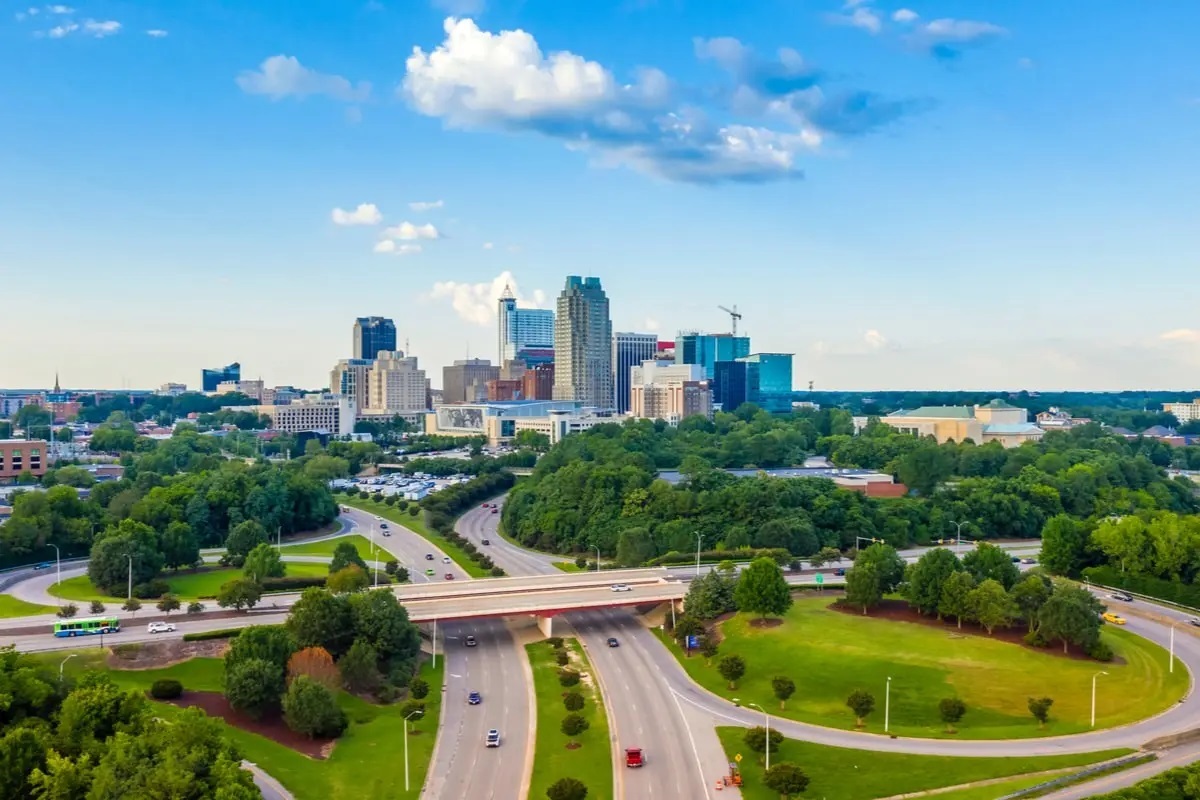 Raleigh, NC skyline