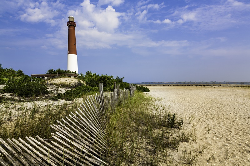 Lighthouse on Long Beach Island, New Jersey.