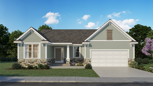 The Bellamy model home for sale in Oberer’s Reeder Grove Community.