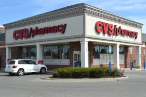 CVS Pharmacy location in Dayton, Ohio.