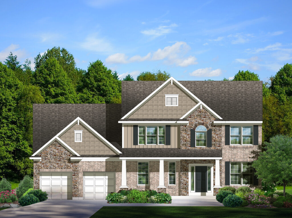 The Remington model home for sale in Oberer’s Washington Trace community.