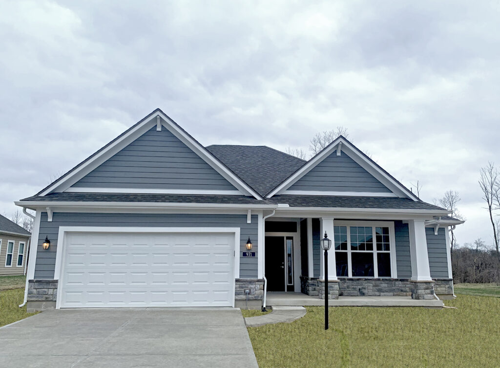 The Berkeley model home for sale in Oberer’s Reeder Grove Community.