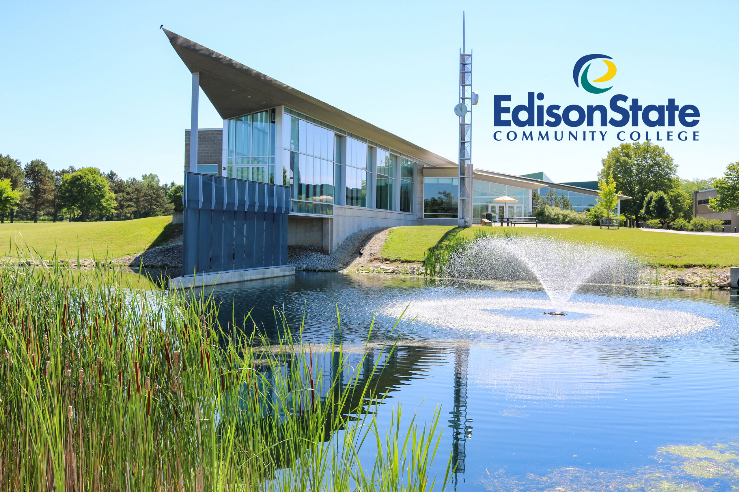 View of Edison State Community College Campus.