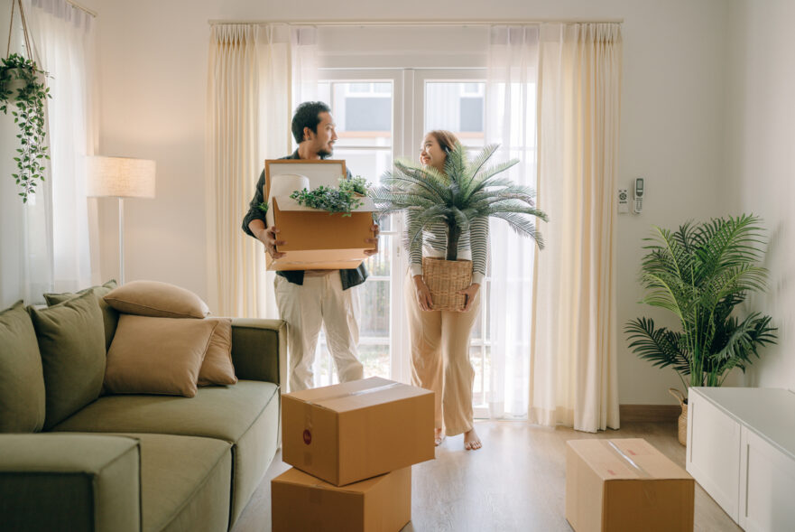 moving into a new home